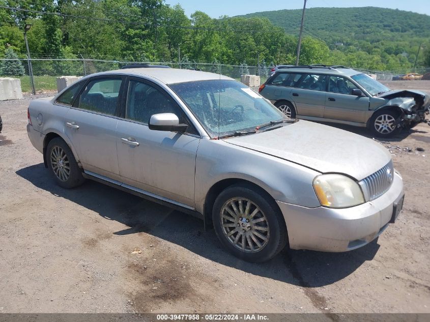 2007 Mercury Montego Premier VIN: 1MEHM43117G605258 Lot: 39477958