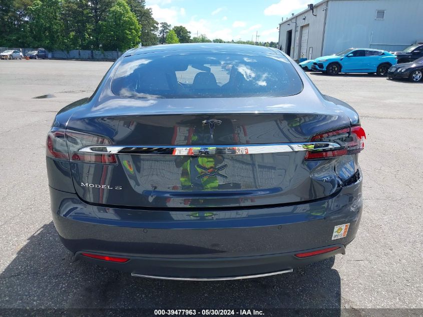 2016 Tesla Model S 60D/70D/75D/85D/90D VIN: 5YJSA1E26GF128681 Lot: 39477963