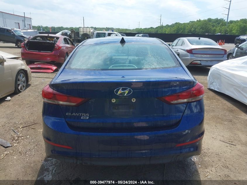 2017 Hyundai Elantra Se VIN: 5NPD74LF4HH160739 Lot: 39477974