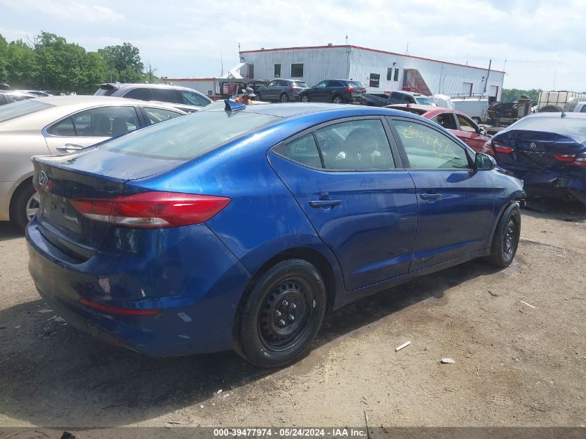 2017 Hyundai Elantra Se VIN: 5NPD74LF4HH160739 Lot: 39477974