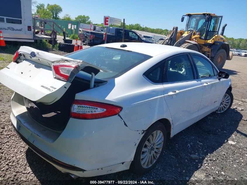 3FA6P0LU5ER381183 | 2014 FORD FUSION HYBRID