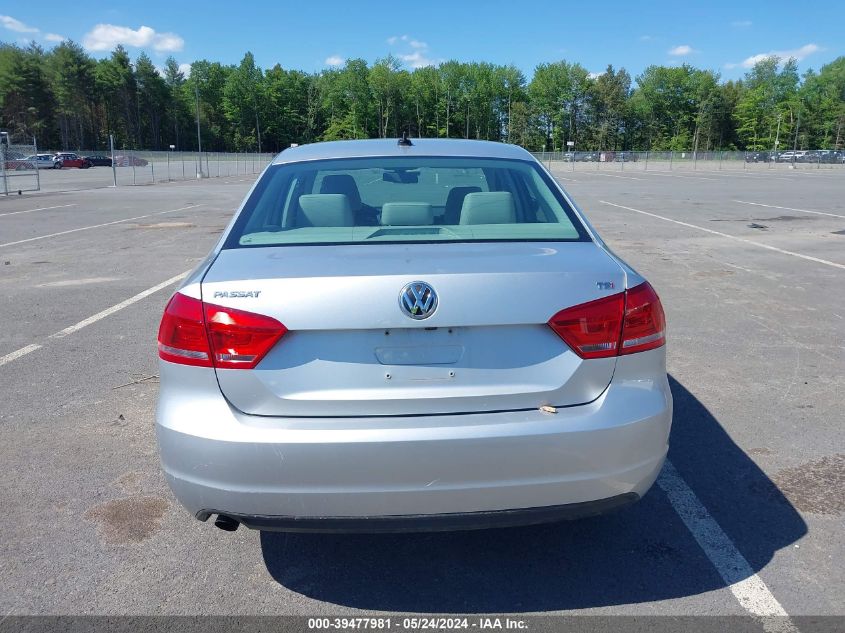 2015 Volkswagen Passat 1.8T Limited Edition VIN: 1VWAT7A33FC100126 Lot: 39477981