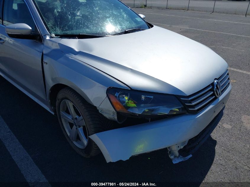 2015 Volkswagen Passat 1.8T Limited Edition VIN: 1VWAT7A33FC100126 Lot: 39477981