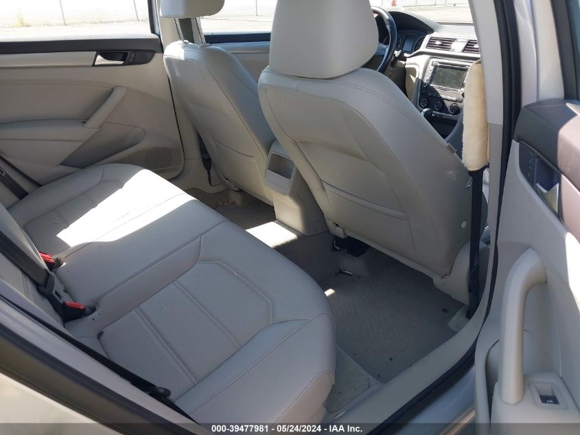 2015 Volkswagen Passat 1.8T Limited Edition VIN: 1VWAT7A33FC100126 Lot: 39477981