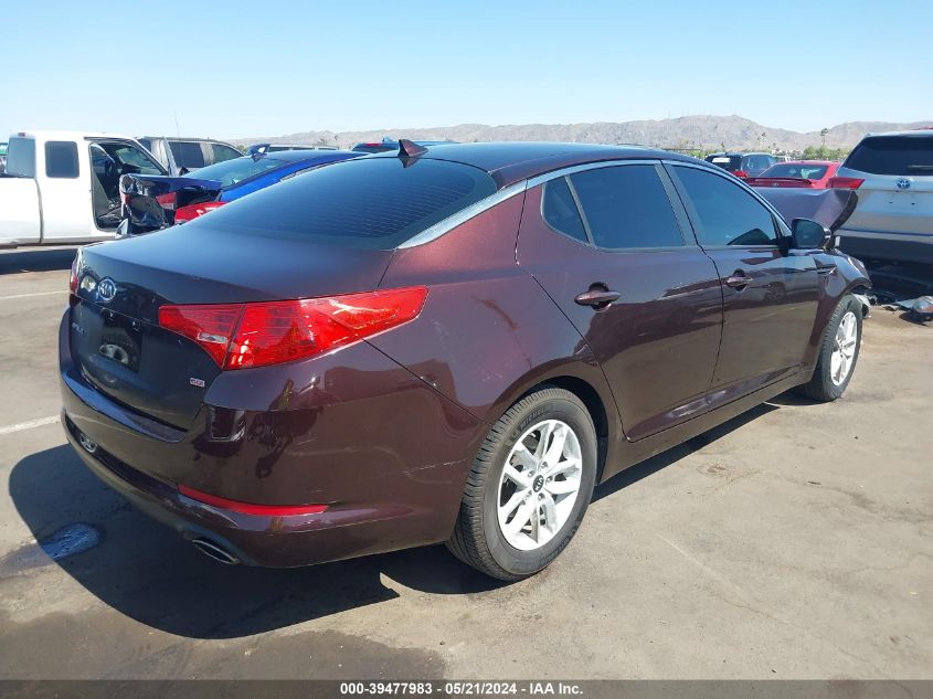 2011 Kia Optima Lx VIN: KNAGM4A71B5123752 Lot: 39477983