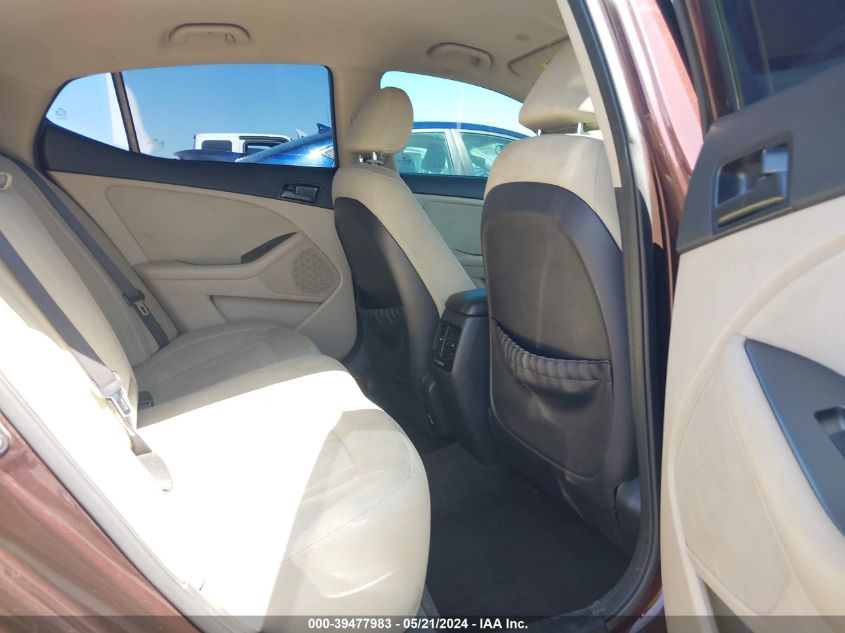 2011 Kia Optima Lx VIN: KNAGM4A71B5123752 Lot: 39477983