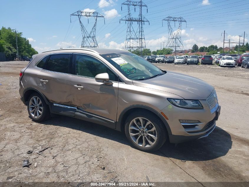 2019 Lincoln Mkc Select VIN: 5LMCJ2D99KUL20646 Lot: 39477984