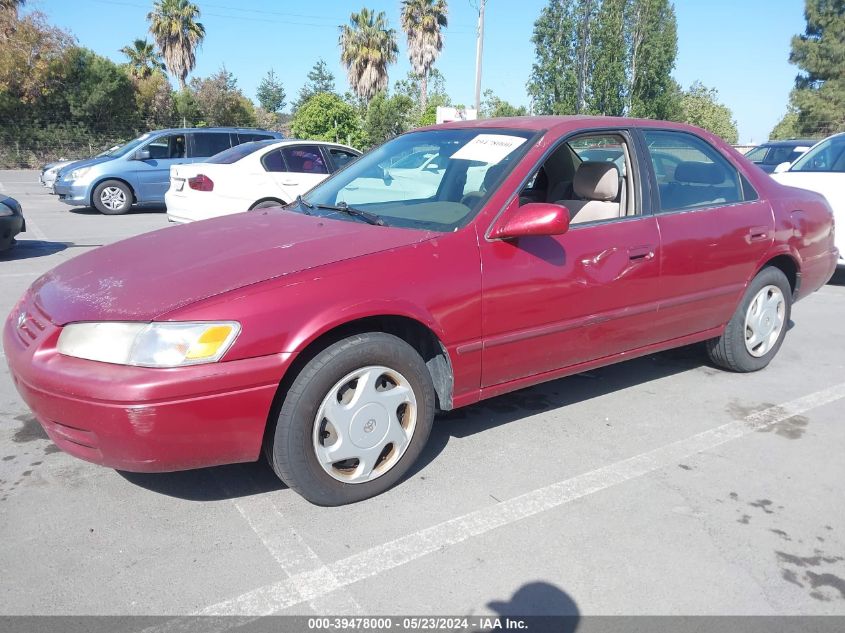 1997 Toyota Camry Le V6 VIN: JT2BF22K5V0078162 Lot: 39478000