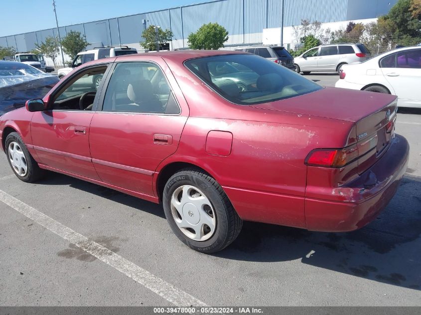 1997 Toyota Camry Le V6 VIN: JT2BF22K5V0078162 Lot: 39478000