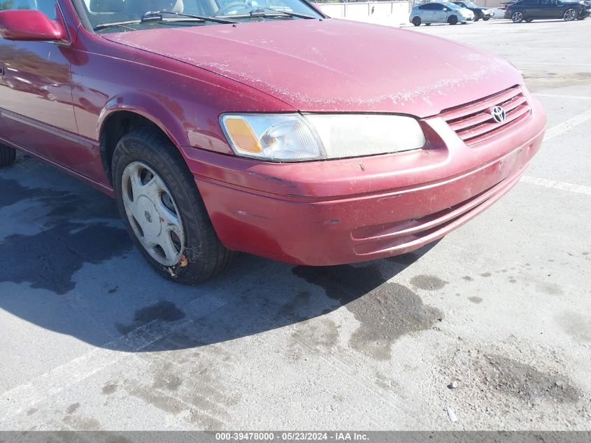 1997 Toyota Camry Le V6 VIN: JT2BF22K5V0078162 Lot: 39478000