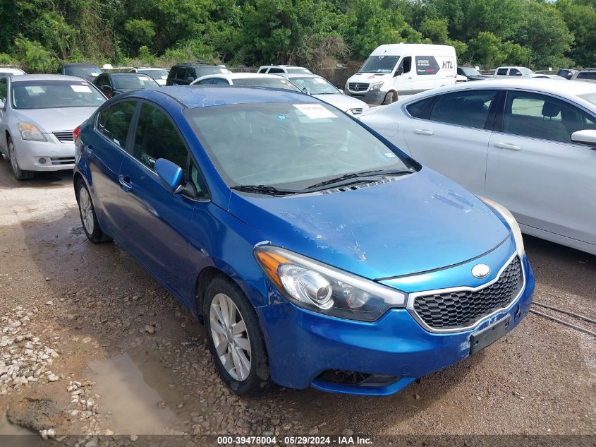 2014 Kia Forte Ex VIN: KNAFX4A85E5050921 Lot: 39478004