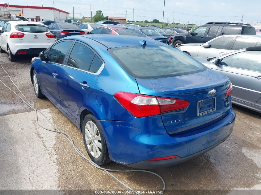 2014 Kia Forte Ex VIN: KNAFX4A85E5050921 Lot: 39478004