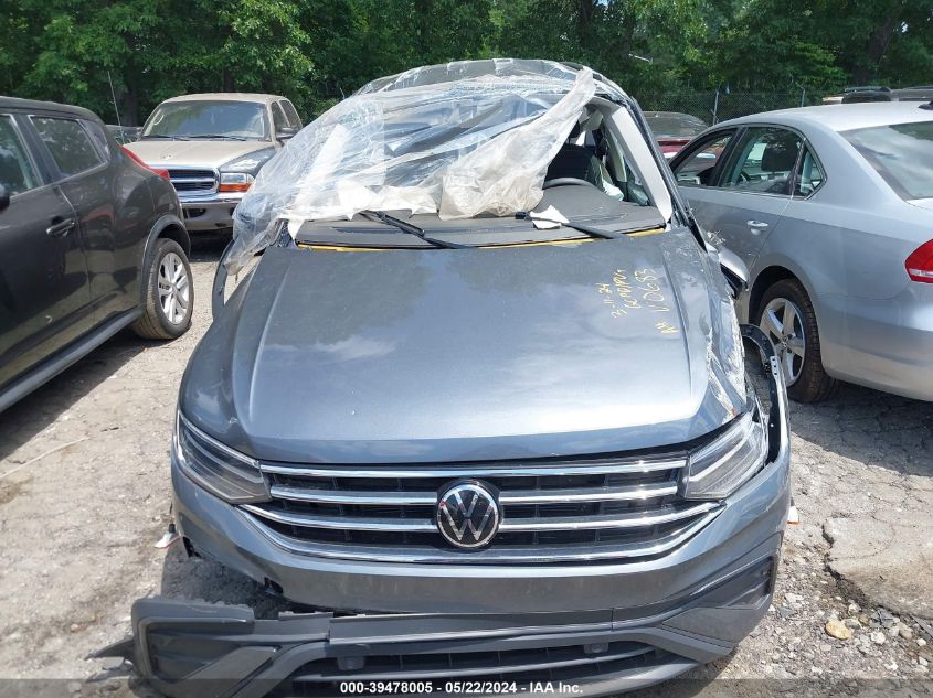 2023 Volkswagen Tiguan 2.0T S VIN: 3VVRB7AX1PM110683 Lot: 39478005