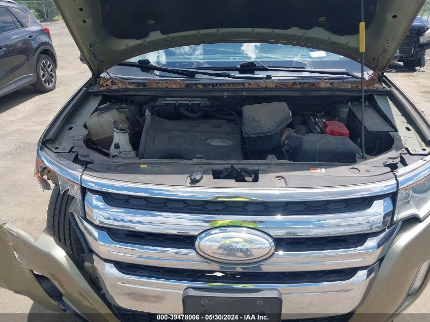 2013 Ford Edge Sel VIN: 2FMDK3JC1DBB05264 Lot: 39478006