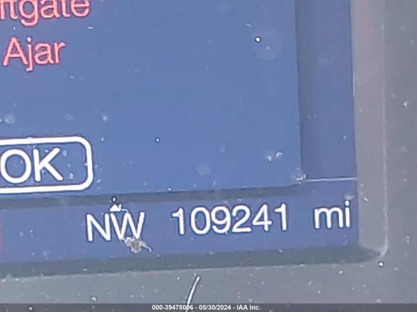 2013 Ford Edge Sel VIN: 2FMDK3JC1DBB05264 Lot: 39478006