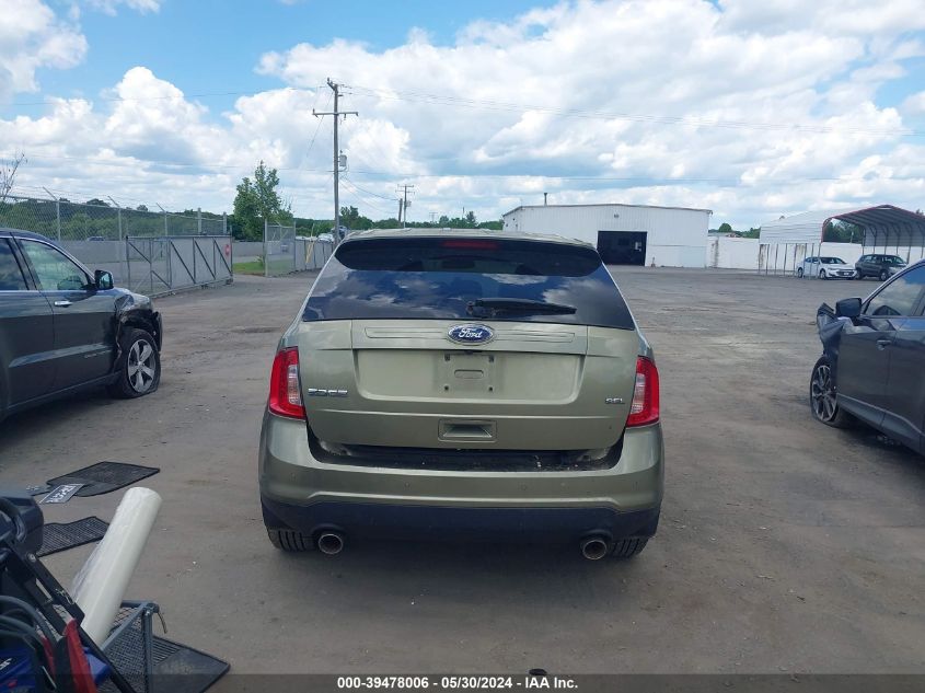 2013 Ford Edge Sel VIN: 2FMDK3JC1DBB05264 Lot: 39478006