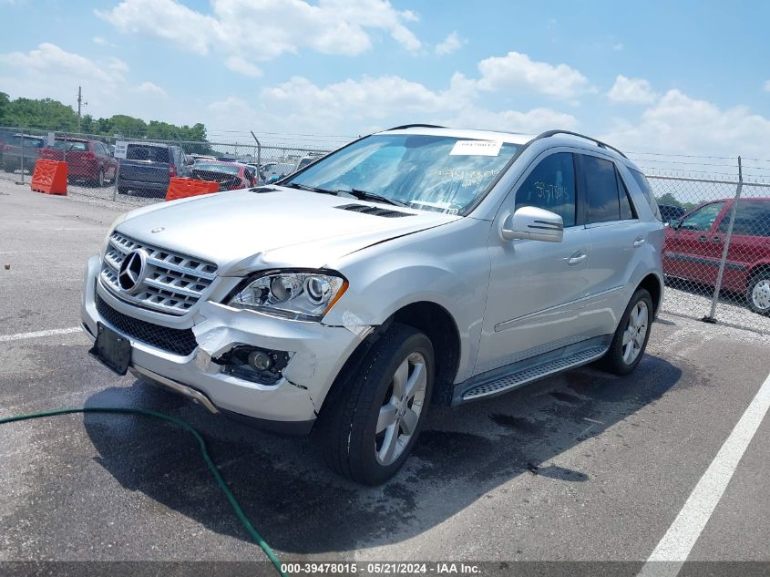 2011 Mercedes-Benz Ml 350 4Matic VIN: 4JGBB8GB6BA676082 Lot: 39478015