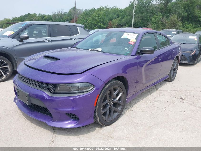 2023 Dodge Charger Gt VIN: 2C3CDXHG4PH615852 Lot: 39478020