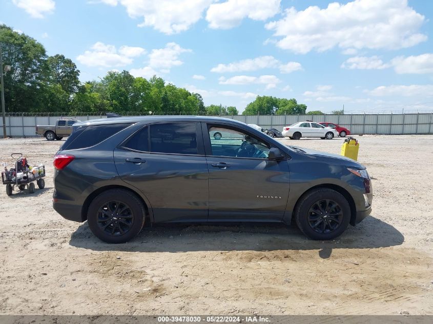 2020 Chevrolet Equinox Fwd Ls VIN: 2GNAXHEVXL6267541 Lot: 39478030