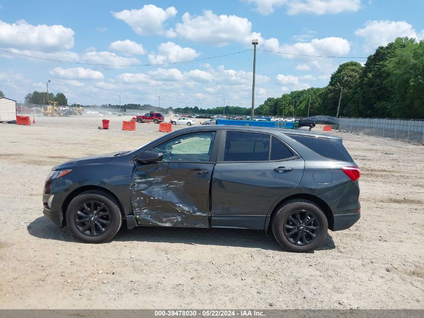 2020 Chevrolet Equinox Fwd Ls VIN: 2GNAXHEVXL6267541 Lot: 39478030