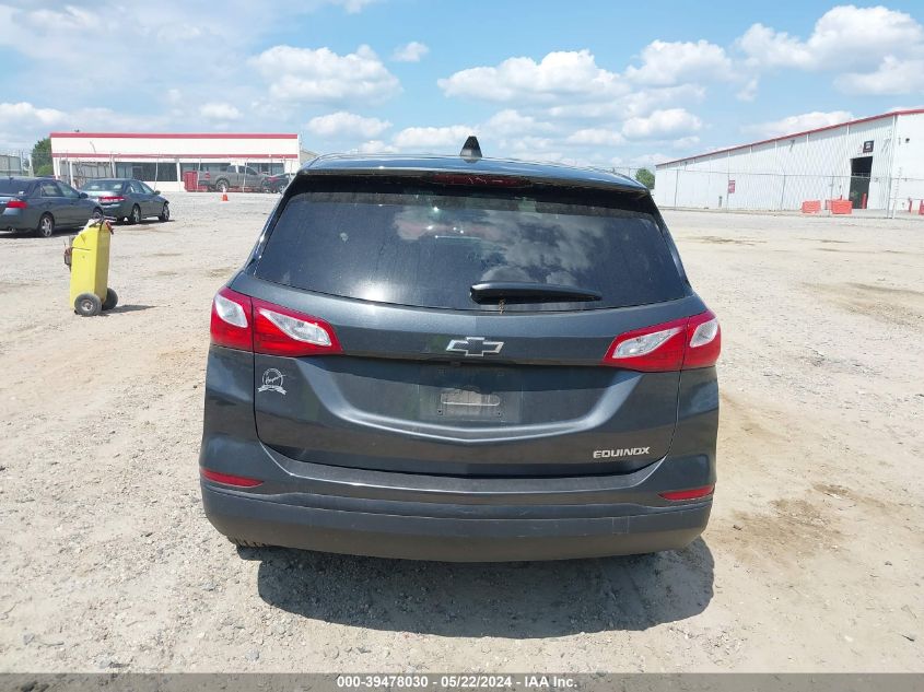 2020 Chevrolet Equinox Fwd Ls VIN: 2GNAXHEVXL6267541 Lot: 39478030