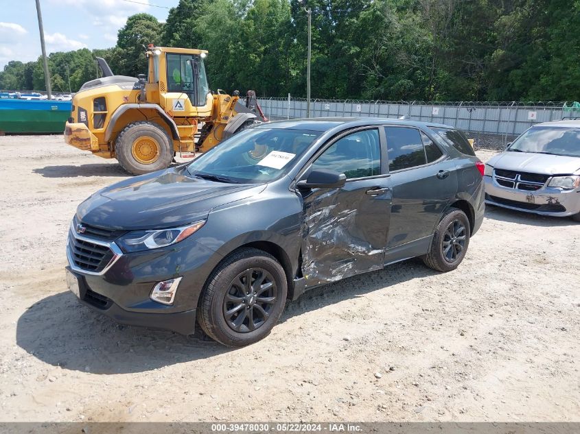 2020 Chevrolet Equinox Fwd Ls VIN: 2GNAXHEVXL6267541 Lot: 39478030