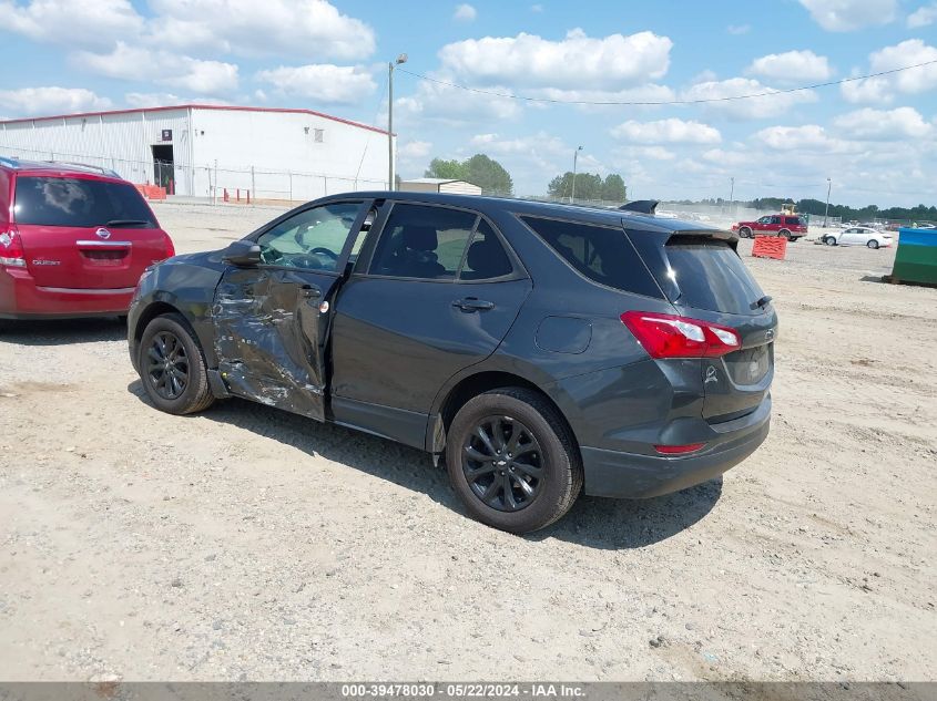 2020 Chevrolet Equinox Fwd Ls VIN: 2GNAXHEVXL6267541 Lot: 39478030