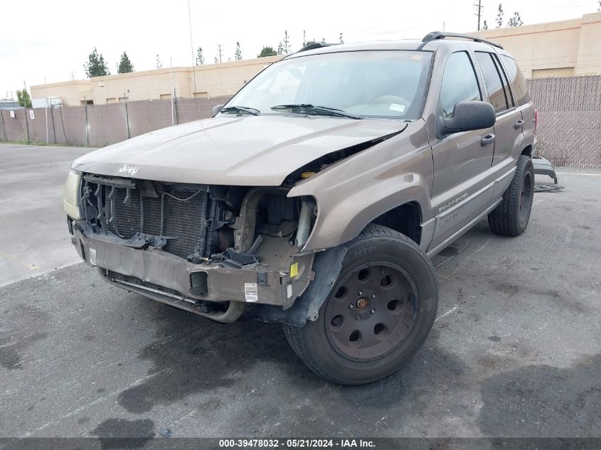 2002 Jeep Grand Cherokee Laredo VIN: 1J4GX48S62C310091 Lot: 39478032