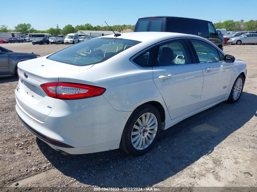 2016 FORD FUSION ENERGI SE LUXURY - 3FA6P0PU7GR336131