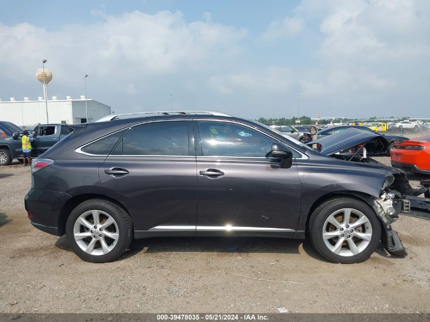 2010 Lexus Rx 350 VIN: 2T2BK1BA9AC053233 Lot: 39478035