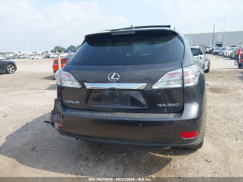 2010 Lexus Rx 350 VIN: 2T2BK1BA9AC053233 Lot: 39478035
