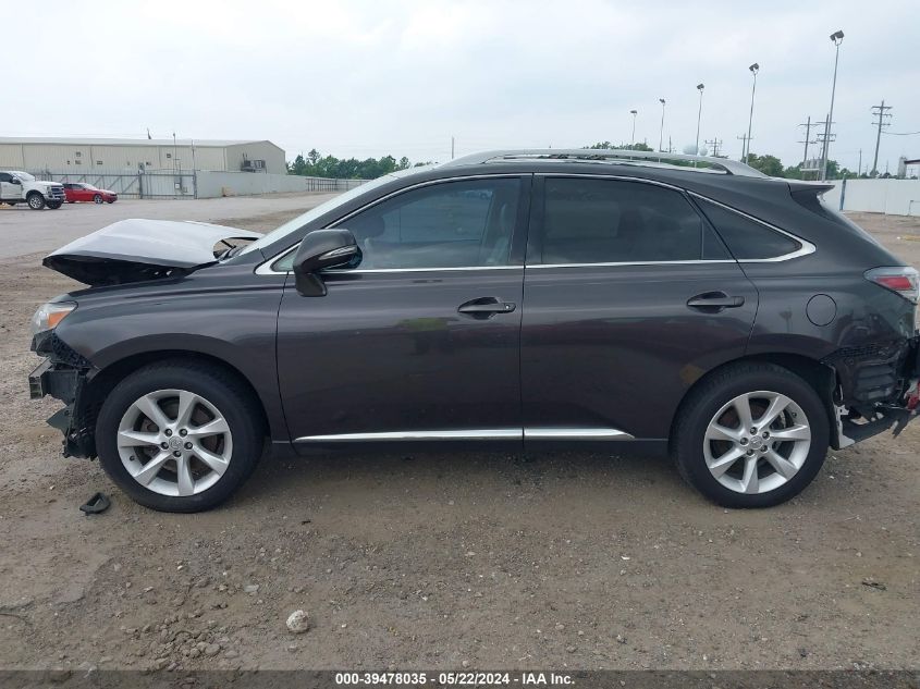 2010 Lexus Rx 350 VIN: 2T2BK1BA9AC053233 Lot: 39478035