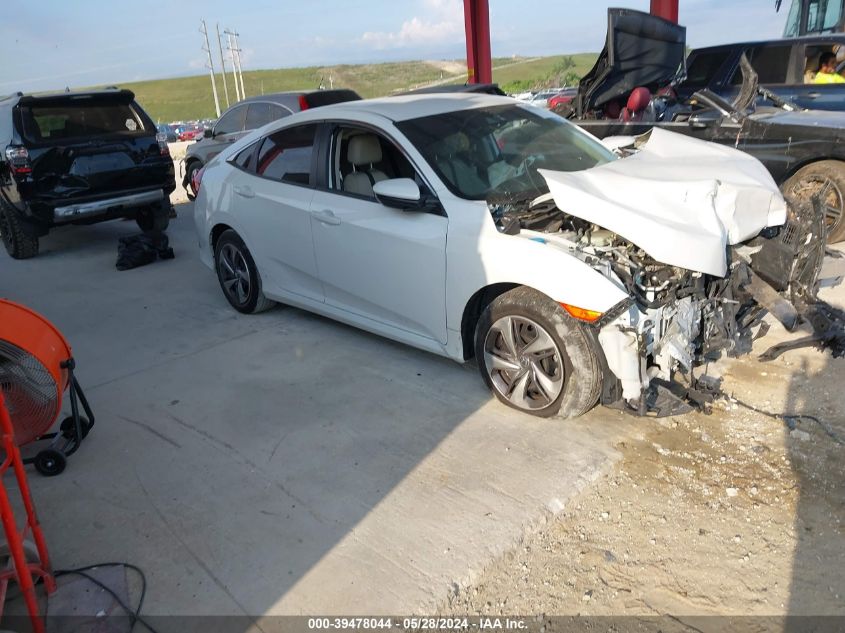 2019 Honda Civic Lx VIN: 2HGFC2F66KH587362 Lot: 39478044
