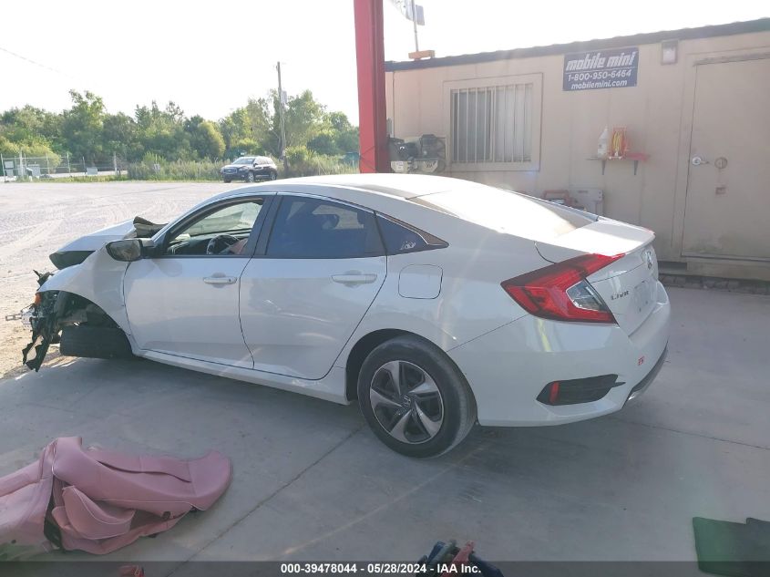 2019 Honda Civic Lx VIN: 2HGFC2F66KH587362 Lot: 39478044