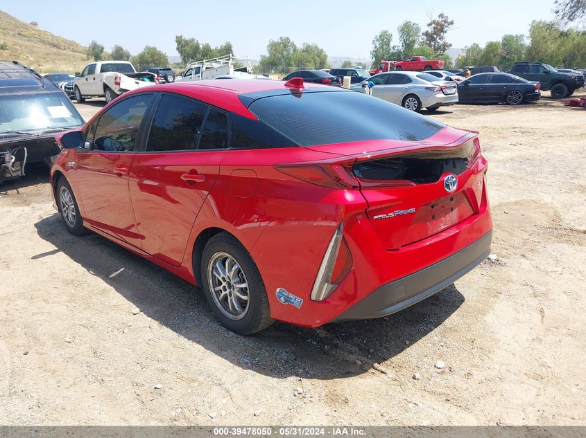 VIN JTDKAMFP9M3179144 2021 TOYOTA PRIUS PRIME XLE