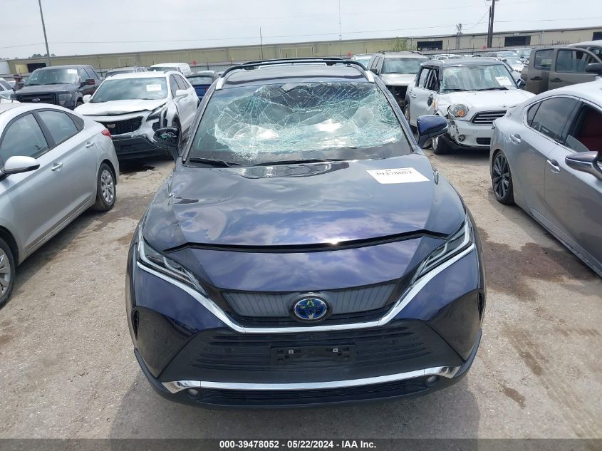 2022 Toyota Venza Limited VIN: JTEAAAAH4NJ089886 Lot: 39478052