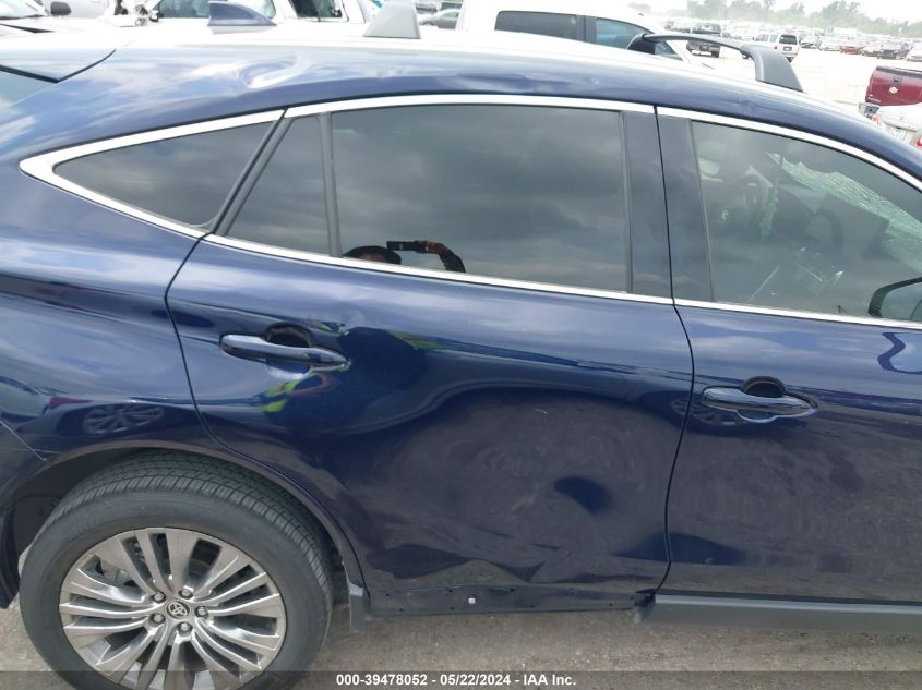 2022 Toyota Venza Limited VIN: JTEAAAAH4NJ089886 Lot: 39478052