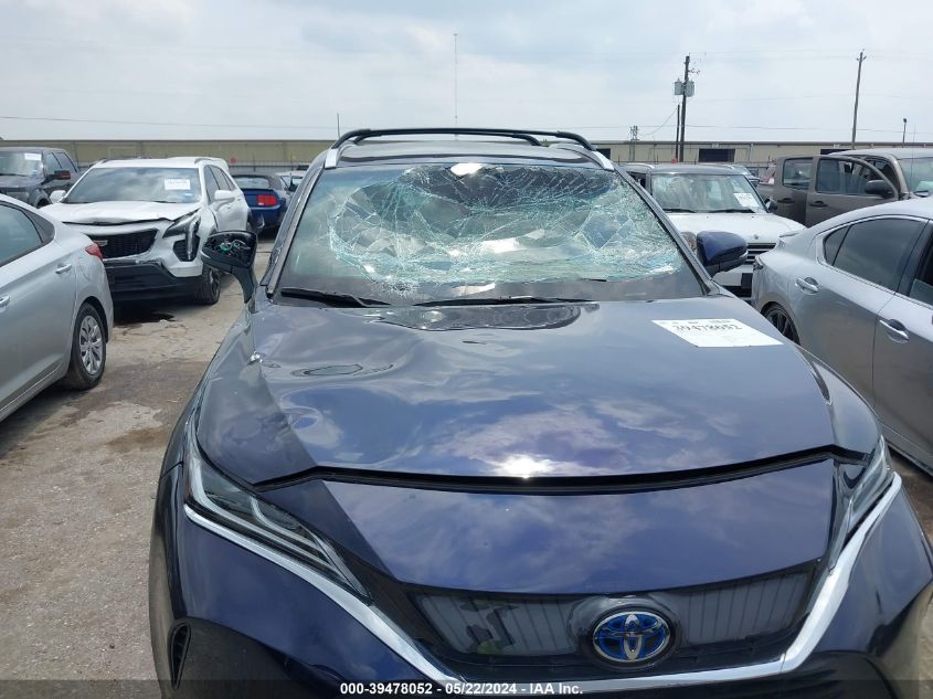 2022 Toyota Venza Limited VIN: JTEAAAAH4NJ089886 Lot: 39478052