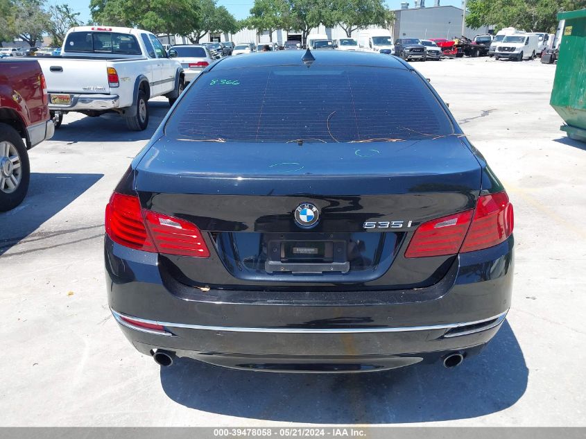 2016 BMW 535I VIN: WBA5B1C58GG130216 Lot: 39478058