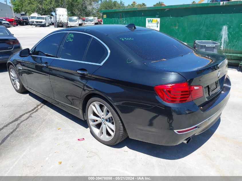 2016 BMW 535I VIN: WBA5B1C58GG130216 Lot: 39478058