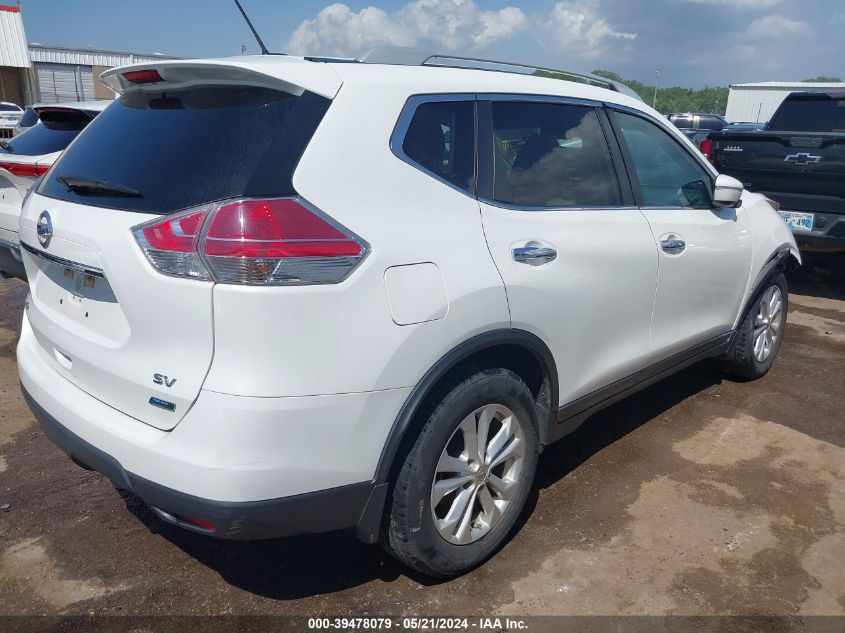 2014 Nissan Rogue Sv VIN: 5N1AT2MTXEC772082 Lot: 39478079