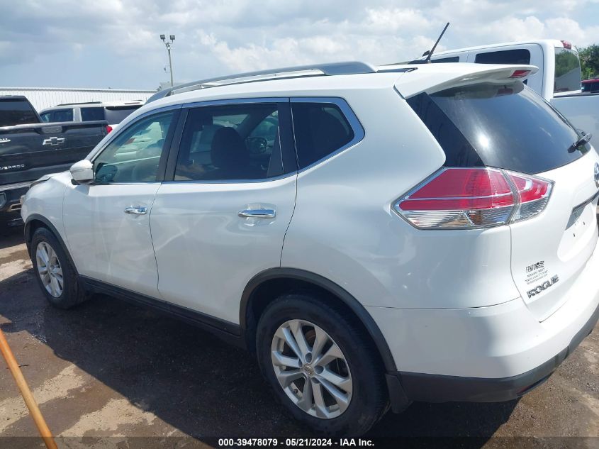 2014 Nissan Rogue Sv VIN: 5N1AT2MTXEC772082 Lot: 39478079