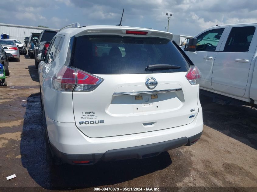 2014 Nissan Rogue Sv VIN: 5N1AT2MTXEC772082 Lot: 39478079