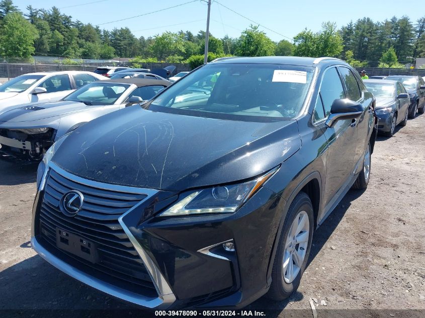 2017 Lexus Rx 350 VIN: 2T2BZMCA2HC101113 Lot: 39478090