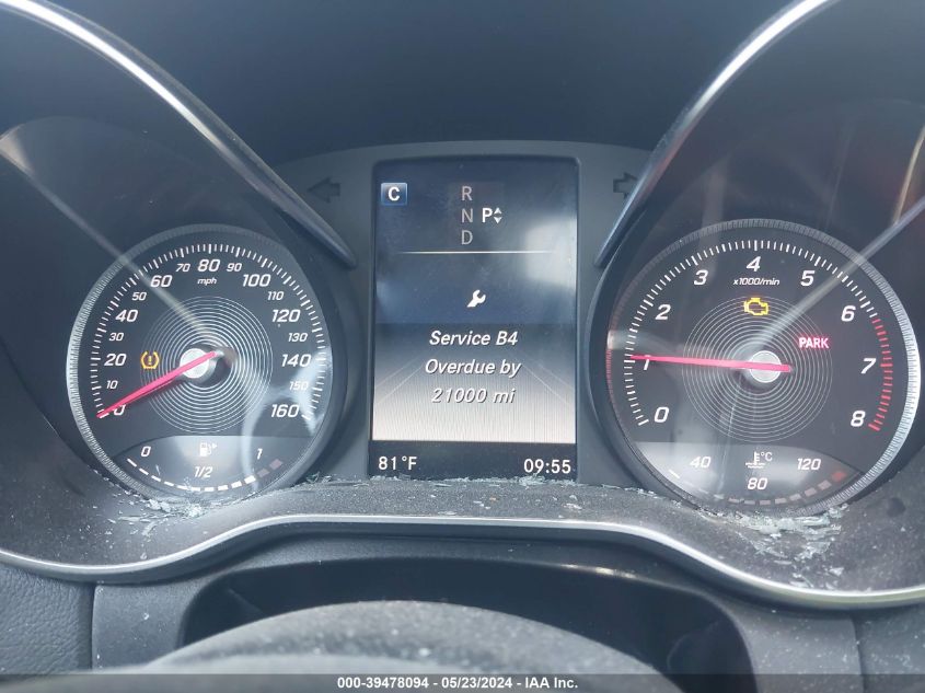 2017 Mercedes-Benz C 300 4Matic/Luxury 4Matic/Sport 4Matic VIN: 55SWF4KB8HU185375 Lot: 39478094