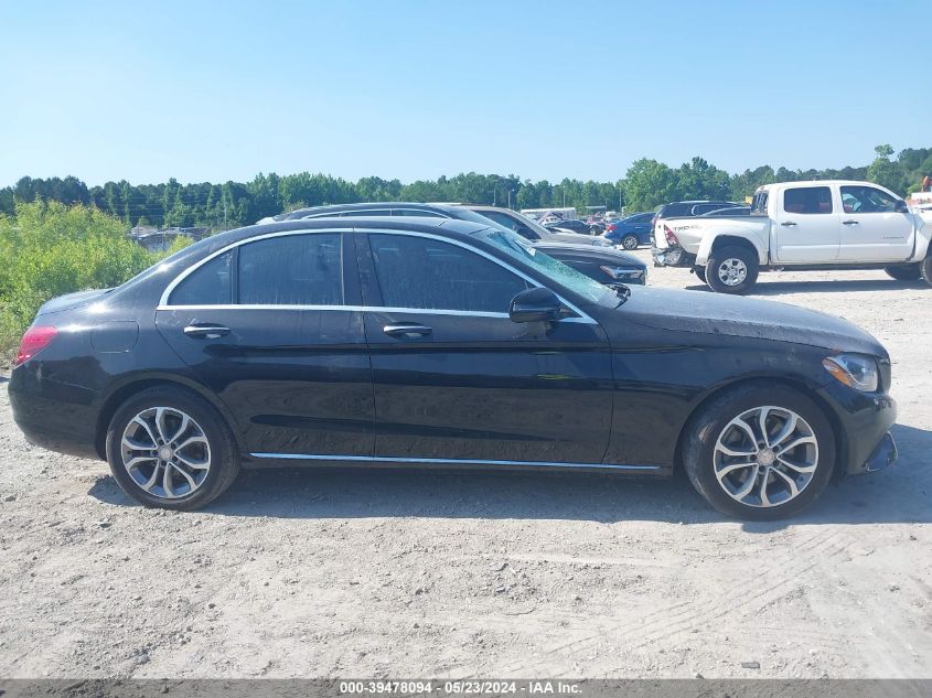 2017 Mercedes-Benz C 300 4Matic/Luxury 4Matic/Sport 4Matic VIN: 55SWF4KB8HU185375 Lot: 39478094