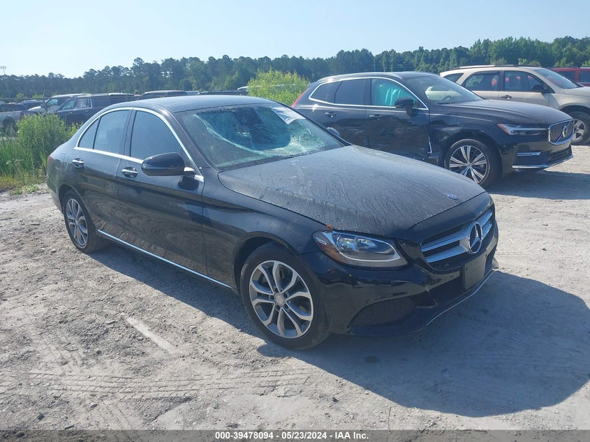 VIN 55SWF4KB8HU185375 2017 MERCEDES-BENZ C 300 4MATIC/LUXURY 4MATIC/SPORT 4MATIC