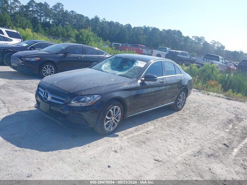 VIN 55SWF4KB8HU185375 2017 MERCEDES-BENZ C 300 4MATIC/LUXURY 4MATIC/SPORT 4MATIC