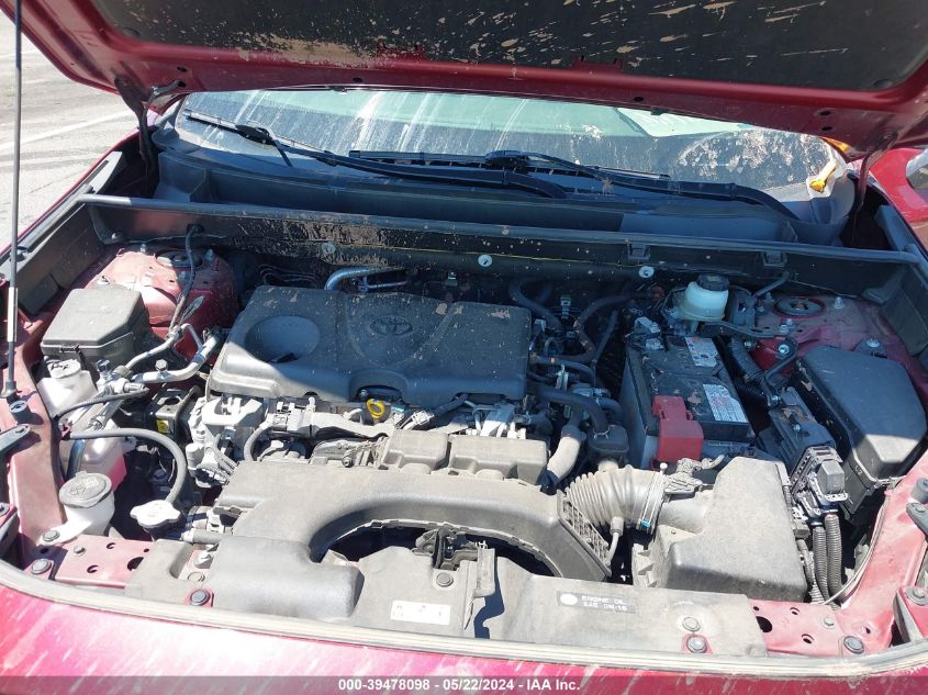 2020 Toyota Rav4 Le VIN: JTMF1RFV6LD050154 Lot: 39478098