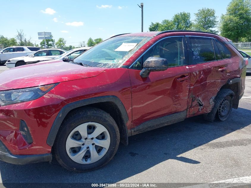 2020 Toyota Rav4 Le VIN: JTMF1RFV6LD050154 Lot: 39478098